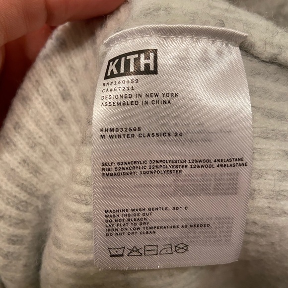 Kith Lewis Check Gray Sweater - Picture 5 of 5